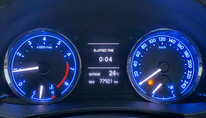 2016 Toyota Corolla Altis G, Petrol, Manual, 78,087 km, Odometer Image