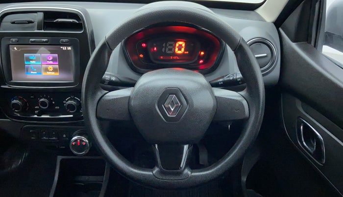 2019 Renault Kwid RXT 1.0 EASY-R AT OPTION, Petrol, Automatic, 9,188 km, Steering Wheel Close-up