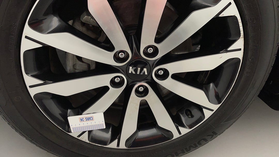 Wheels Rim Front LHS Gutter Rash