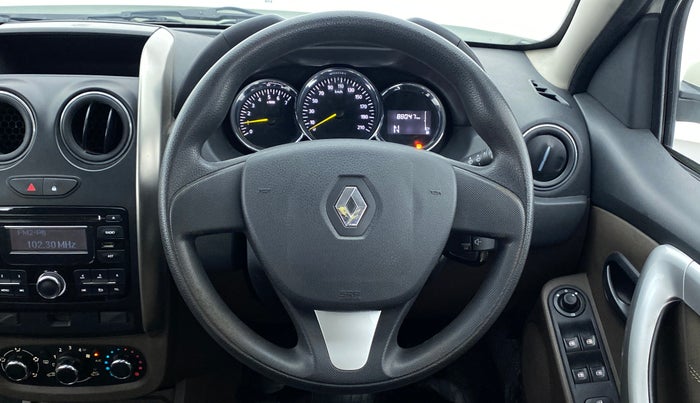 2016 Renault Duster RXL AMT 110 PS, Diesel, Automatic, 88,089 km, Steering Wheel Close Up