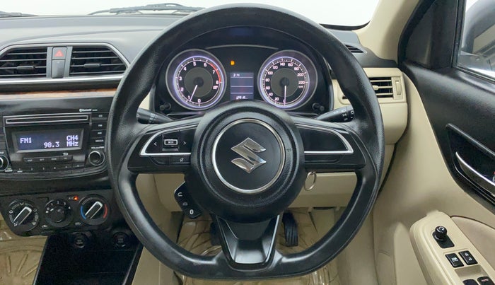 2018 Maruti Dzire VXI, Petrol, Manual, 13,083 km, Steering Wheel Close Up
