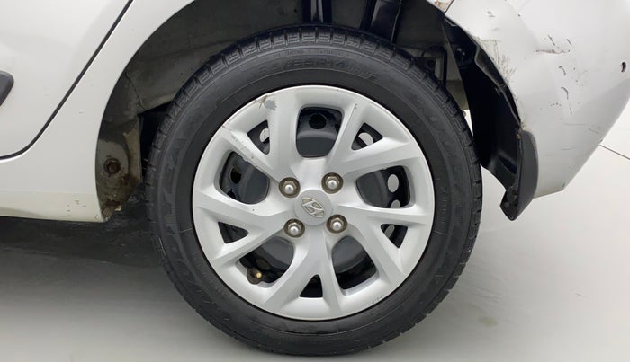 2017 Hyundai Grand i10 SPORTZ (O) 1.2 KAPPA VTVT, Petrol, Manual, 48,144 km, Left Rear Wheel