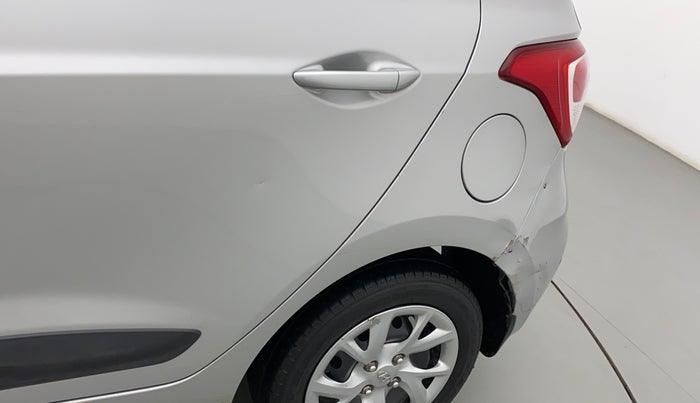 2017 Hyundai Grand i10 SPORTZ (O) 1.2 KAPPA VTVT, Petrol, Manual, 48,144 km, Left quarter panel - Slightly dented