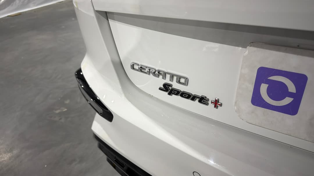 2019 Kia Cerato Sport+ Safety Pack, Automatic, 58144 km, Badge (Boot Left Side)