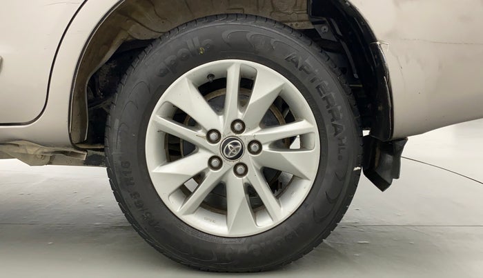2018 Toyota Innova Crysta 2.4 VX 7 STR, Diesel, Manual, 1,00,065 km, Left Rear Wheel