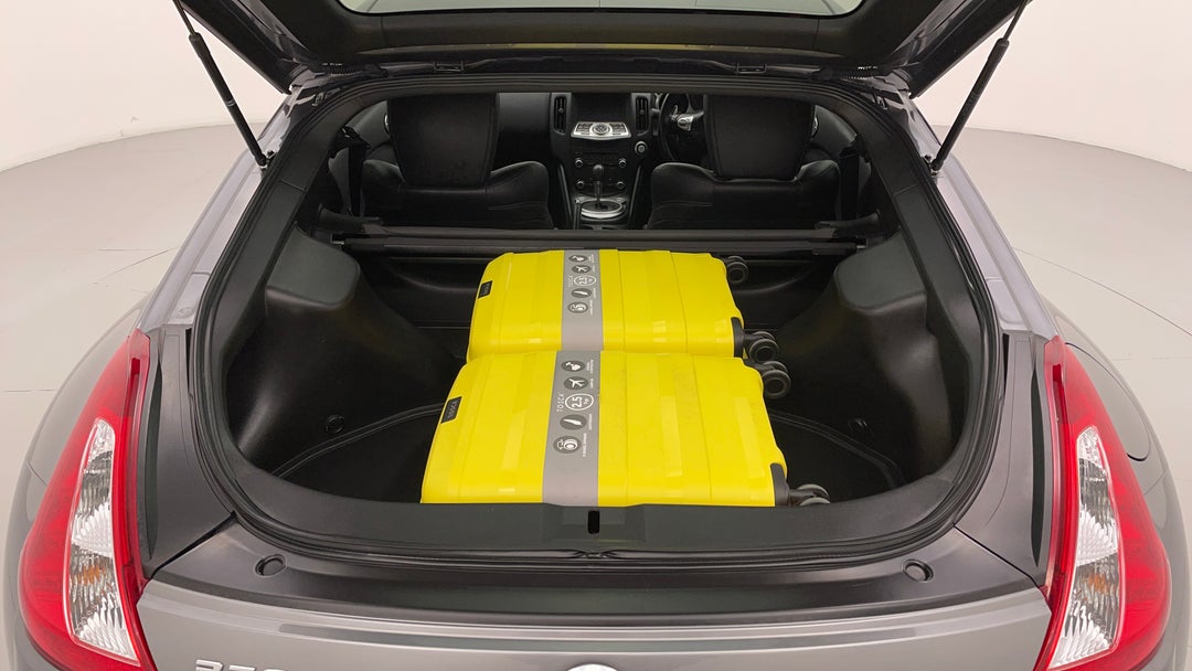 Boot Inside View with Luggage