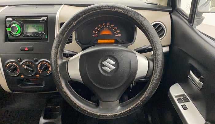 2014 Maruti Wagon R 1.0 LXI, Petrol, Manual, 25,629 km, Steering Wheel Close Up