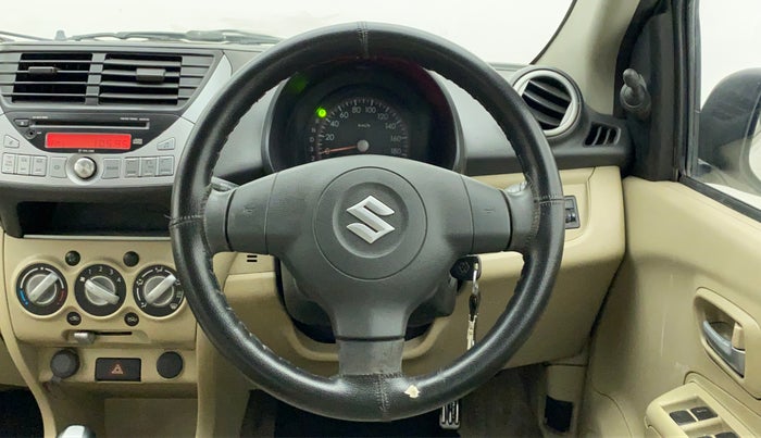 2012 Maruti A Star VXI (ABS) AT, Petrol, Automatic, 76,588 km, Steering Wheel Close Up