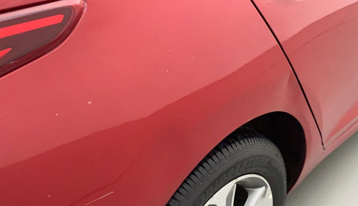2019 Hyundai Verna 1.6 VTVT SX (O) AT, Petrol, Automatic, 55,150 km, Right quarter panel - Slightly dented