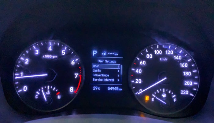 2019 Hyundai Verna 1.6 VTVT SX (O) AT, Petrol, Automatic, 55,150 km, Odometer Image
