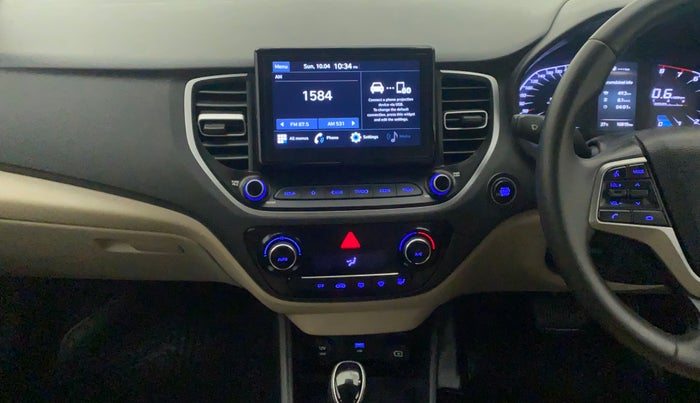2020 Hyundai Verna SX 1.5 VTVT IVT, Petrol, Automatic, 10,815 km, Air Conditioner