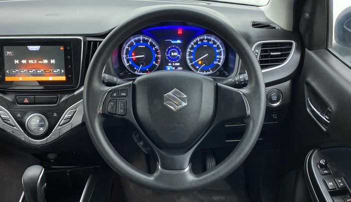 2021 Maruti Baleno ZETA 1.2 K12 CVT, Petrol, Automatic, 4,065 km, Steering Wheel Close Up