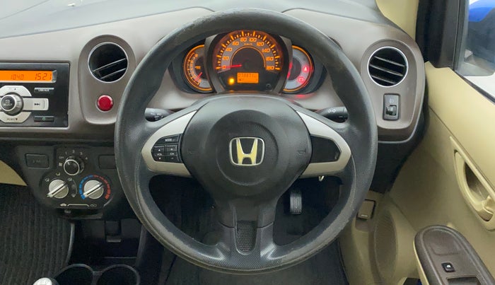 2012 Honda Brio S MT, Petrol, Manual, 73,487 km, Steering Wheel Close Up