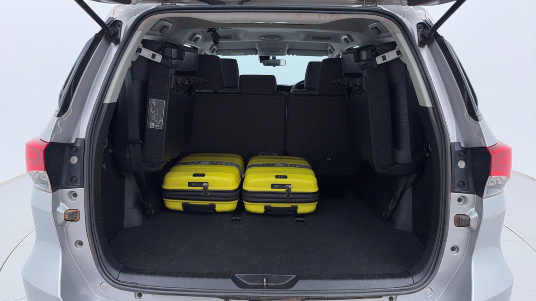 Boot Inside View with Luggage