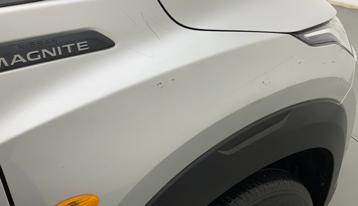 2022 Nissan MAGNITE XE, Petrol, Manual, 15,031 km, Right fender - Slightly dented