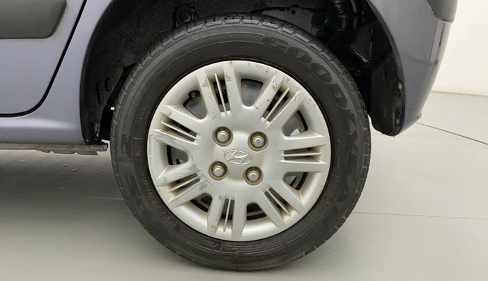 2010 Hyundai Santro Xing GLS, Petrol, Manual, 7,946 km, Left Rear Wheel