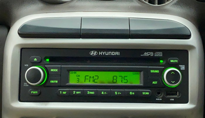 2010 Hyundai Santro Xing GLS, Petrol, Manual, 7,946 km, Infotainment System