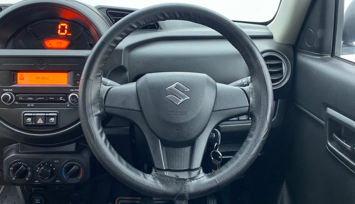 2021 Maruti S PRESSO VXI, Petrol, Manual, Steering Wheel Close Up