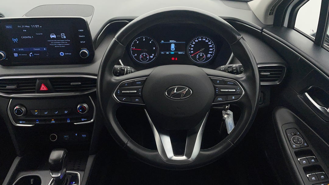 2020 Hyundai Santa Fe Crdi (awd), Automatic, 58341 km, Steering Wheel Close-up