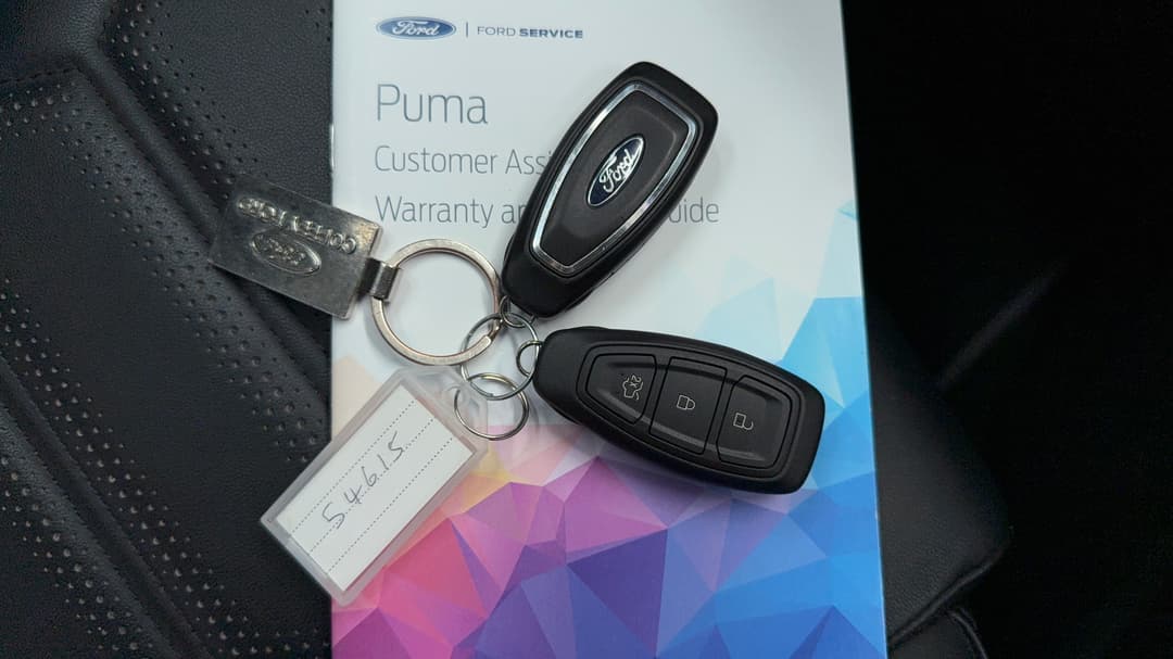 2020 Ford Puma St-line V, Automatic, 100762 km, Key Close-up