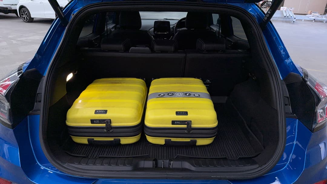 2020 Ford Puma St-line V, Automatic, 100762 km, Boot Inside View with Luggage