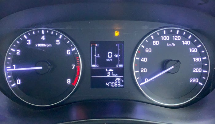 2017 Hyundai Elite i20 SPORTZ 1.2, Petrol, Manual, 47,210 km, Odometer Image