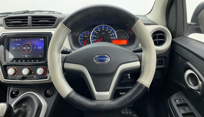 2018 Datsun Go Plus T, Petrol, Manual, 29,165 km, Steering Wheel Close Up