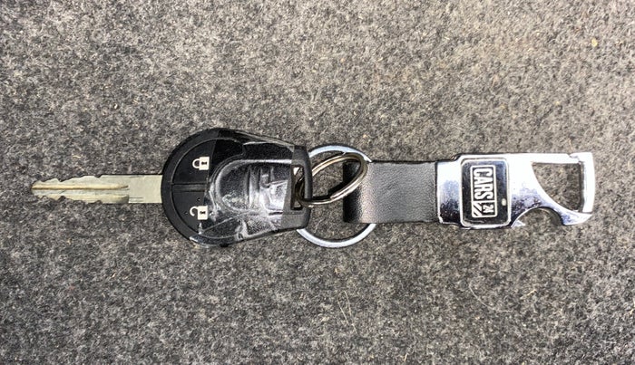 2018 Datsun Go Plus T, Petrol, Manual, 29,165 km, Key Close Up