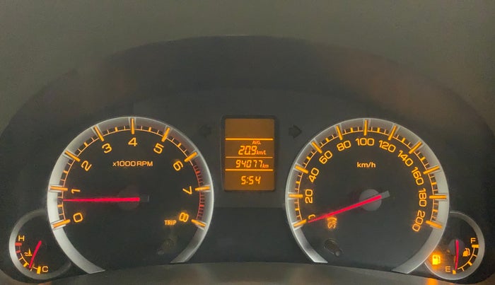 2017 Maruti Ertiga VXI, Petrol, Manual, 94,077 km, Odometer Image