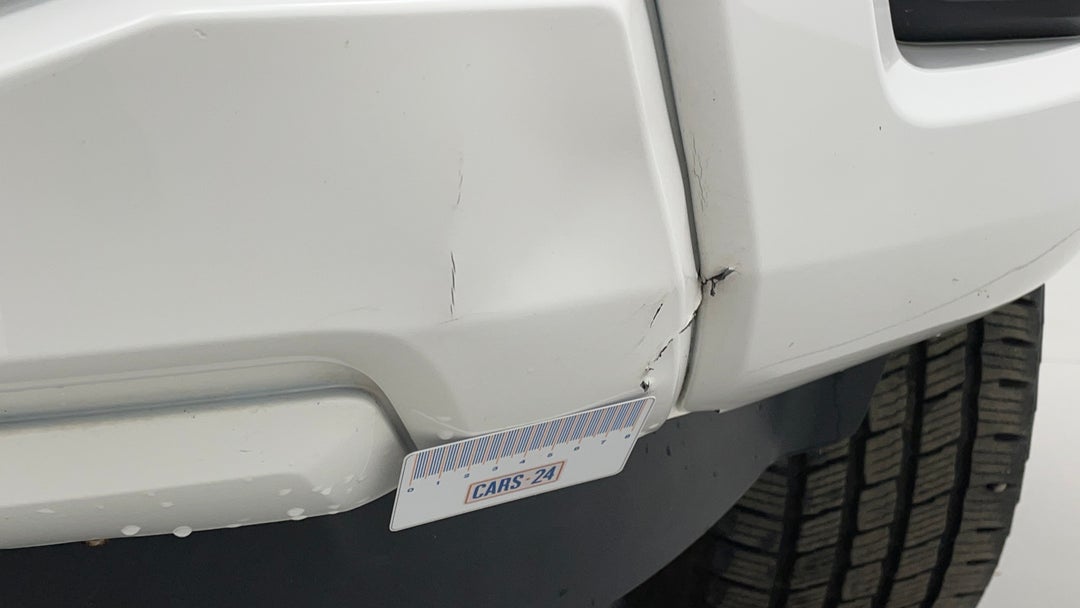Bumper Front Paint flaking
