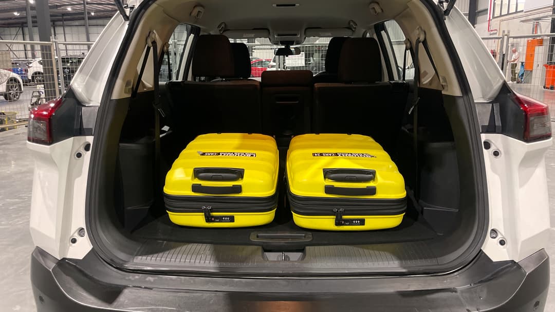 2024 Nissan X-trail St (4WD), Automatic, 45900 km, Boot Inside View with Luggage