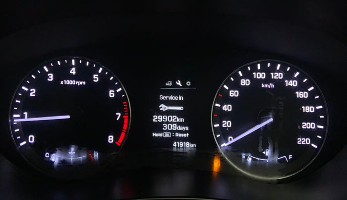 2017 Hyundai Elite i20 ASTA 1.2 (O), Petrol, Manual, 41,816 km, Odometer View