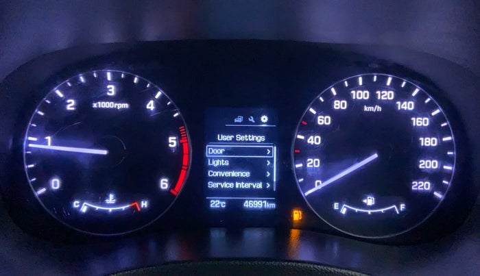 2015 Hyundai Creta 1.6 SX CRDI, Diesel, Manual, 47,122 km, Odometer Image