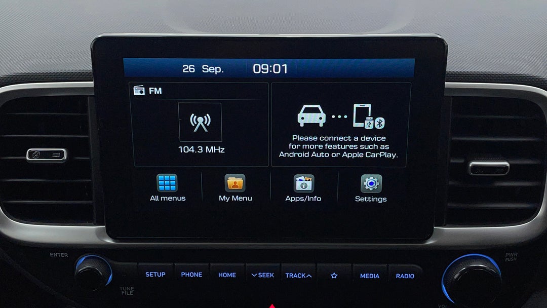 2020 Hyundai Venue Go, Automatic, 64905 km, Infotainment System