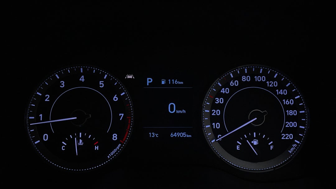2020 Hyundai Venue Go, Automatic, 64905 km, Odometer View