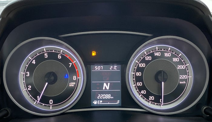 2018 Maruti Dzire VXI AMT, Petrol, Automatic, 22,140 km, Odometer Image