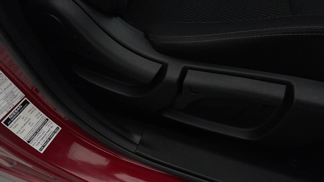 Drivers Side Adjustment Panel