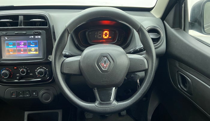 2018 Renault Kwid RXT Opt, Petrol, Manual, 2,811 km, Steering Wheel Close Up