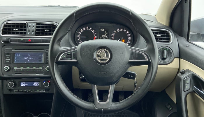 2017 Skoda Rapid 1.5 TDI MT AMBITION, Diesel, Manual, 36,808 km, Steering Wheel Close Up