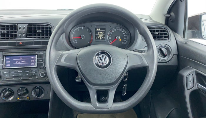 2019 Volkswagen Polo Trendline 1.0 L Petrol, Petrol, Manual, 10,740 km, Steering Wheel Close Up