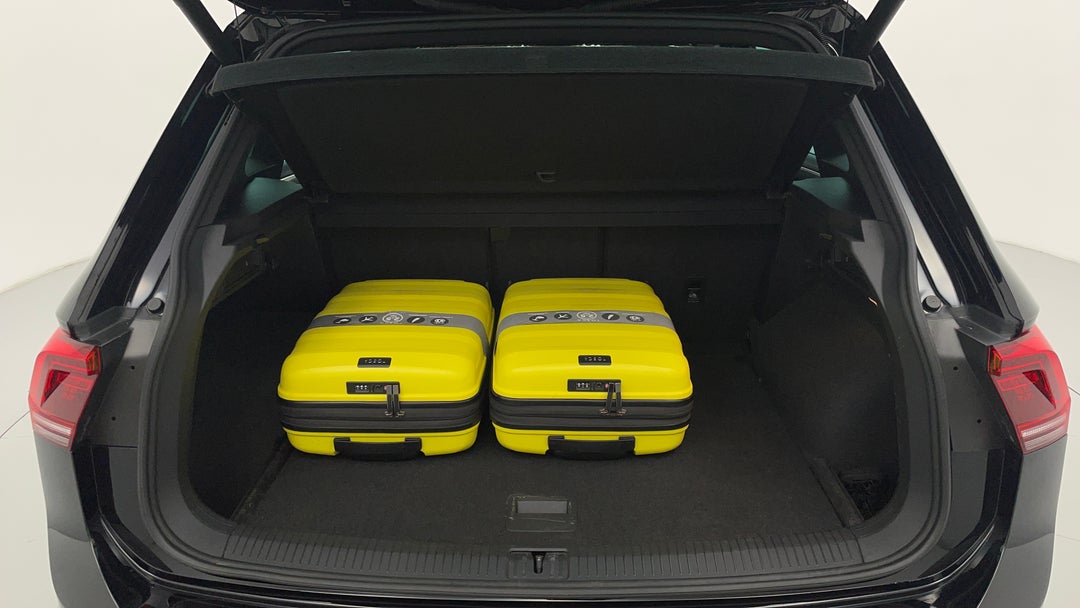 Boot Inside View with Luggage