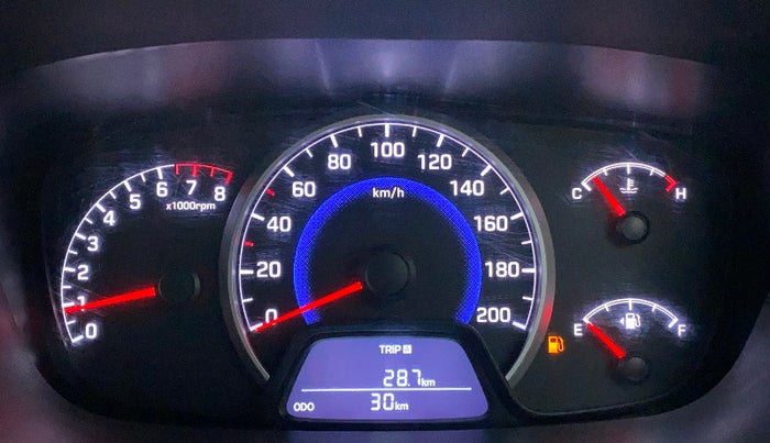 2014 Hyundai Grand i10 SPORTZ 1.2 KAPPA VTVT, Petrol, Manual, 22,488 km, Instrument cluster - Cluster meter changed in authorized service centre - odometer Set to 0