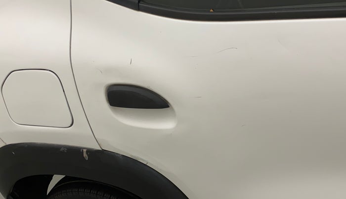2016 Renault Kwid RXT 0.8 (O), Petrol, Manual, 37,313 km, Right rear door - Slightly dented