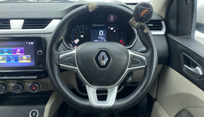 2019 Renault TRIBER RXZ, Petrol, Manual, 34,280 km, Steering Wheel Close Up