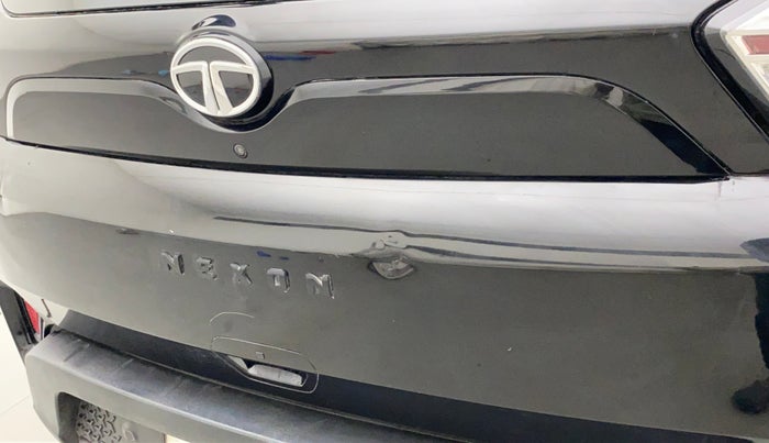 2022 Tata NEXON XZA PLUS (HS) PETROL DARK EDITION, Petrol, Automatic, 10,353 km, Dicky (Boot door) - Slightly dented