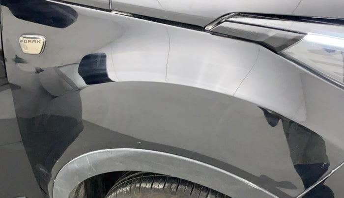 2022 Tata NEXON XZA PLUS (HS) PETROL DARK EDITION, Petrol, Automatic, 10,353 km, Right fender - Minor scratches