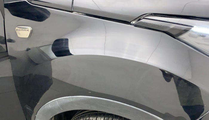 2022 Tata NEXON XZA PLUS (HS) PETROL DARK EDITION, Petrol, Automatic, 10,353 km, Right fender - Slightly dented