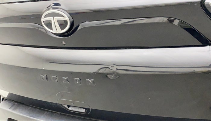 2022 Tata NEXON XZA PLUS (HS) PETROL DARK EDITION, Petrol, Automatic, 10,353 km, Dicky (Boot door) - Minor scratches
