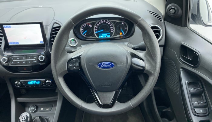 2019 Ford New Figo TITANIUM 1.2 PETROL MT, Petrol, Manual, 19,686 km, Steering Wheel Close Up