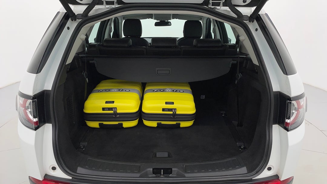 Boot Inside View with Luggage